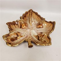 MCM Cal Orig USA 79 Pottery Leaf Ashtray