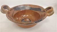 Terracotta Two Handled Bowl