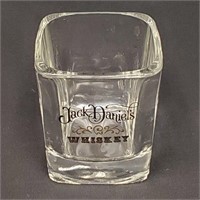 Jack Daniels 1970s Square Bottom Glass