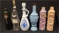 (6) Vintage Bottles