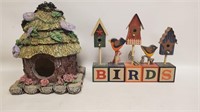 Birdhouse & Bird Decor