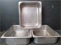Restaurant Style Steam Table Pans (3)