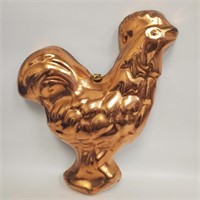 Copper Rooster Jello Cake Mold Baking Pan Wall