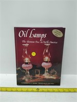 Kerosene oil lamp hard cover coffee table book
