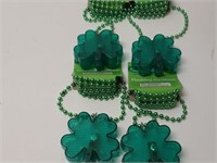St.Patrick's Day 4 Flashing Necklaces