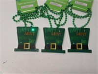 St.Patrick's Day 3 Flashing Necklaces