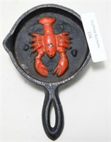 Miniature Cast Iron Skillet Lobster