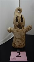 LARGE TERRACOTTA GHOST TEALIGHT CANDLE HOLDER  13