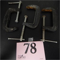 5 IN CLAMPS QTY 3