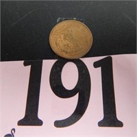 1944 20 CENTAVOS MEXICAN COIN