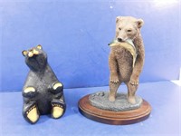 Bear Figurines--Aus-Ben Limited Grizzly Bear