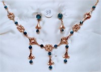 necklace & earrings
