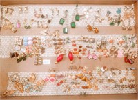 many pairs of earrings