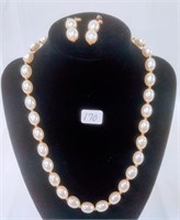 necklace, earring: set