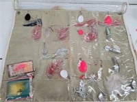 16 VTG Fishing Lures in panel Flies & Storm Lures
