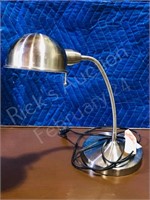 chrome goose neck desk lamp