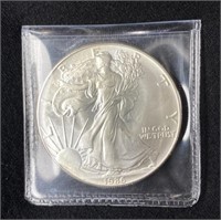 1986 American Silver Eagle 1st Year