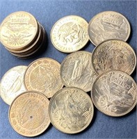 Mexico Coins Bag BU 20 Centavos