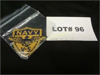 Navy V-10 WWII original military patch