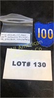 WW II original  U.S. Army 100th Infantry div patch