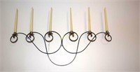 6 Candle wall sconce