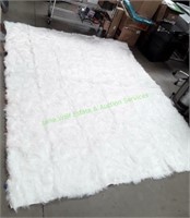 Carvapet Soft Faux Sheepskin Fur Area Rug
