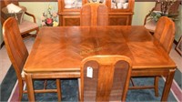 Dining room Table & 6 chairs (2 captains)