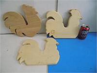 Rooster Cutouts