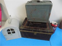 Metal Boxes Lot