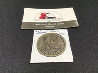 Iowa Vets Home Centennial Medal