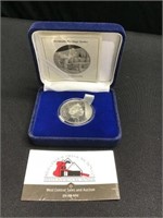 2004 Silver Proof Bermuda $5 Coin