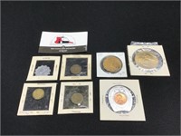 Bag of Mixed Tokens, Coins, Medals