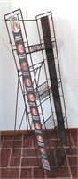 Vtg K-Tel Records Store Display Rack.  Rack is