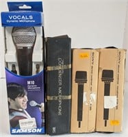 NOS Microphone incl Realistic Stereo Electret,