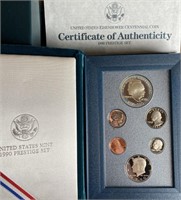 1990 Prestige Proof US Coin Set