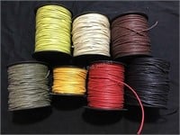 7 New Spools of Waxed Cotton Cord