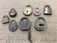 8 Vintage Locks