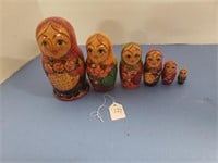 RUSSIAN NESTING DOLL 6 TOTAL
