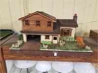 LARGE HAND MADE DOLL HOUSE