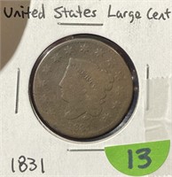 1831 Large Cent