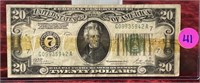 1928a Washington DC $20 Federal Reserve Note