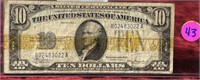 1934a Washington DC $10 Silver Certificate