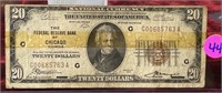 1929  National Currency $20