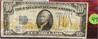 1934a $10 Silver Certificate