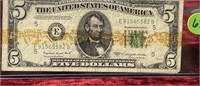 1950c $5 Federal Reserve Note