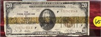 1929  $20 National Currency