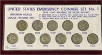 US Emergency Coinage Set #1