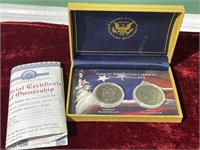 Great American Liberty Silver Dollar Set