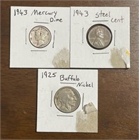 3 Early Coins