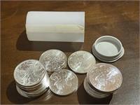 20 1 oz Silver Rounds - 2015